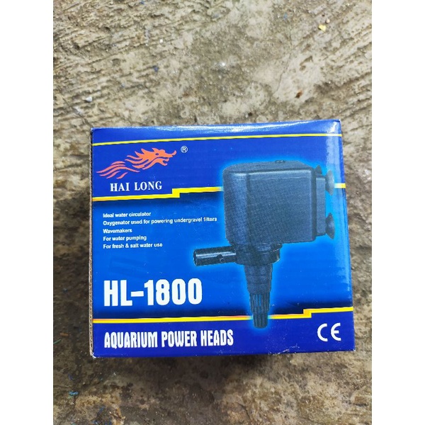mesin pompa air aquarium hai long hl 1800 power head aquarium hailong 1800 water pump aquarium kuat 
