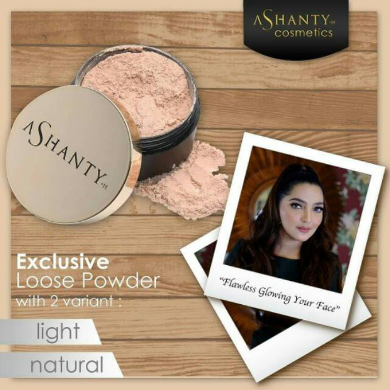 Exclusive Loose Powder by Ashanty, Bedak Tabur Ashanty