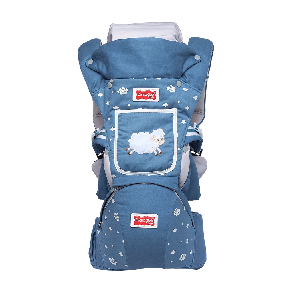 Dialogue Baby Hipseat and Carrier 10in1 Baby Sheep Series - DGG4317