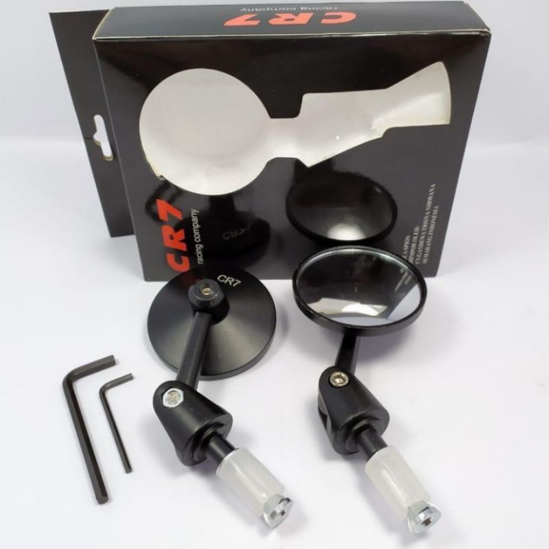 Spion Jalu Bulat kecil full CNC untuk semau motor bisa Universal Beat Aerox Pcx Nmax vario 125 150