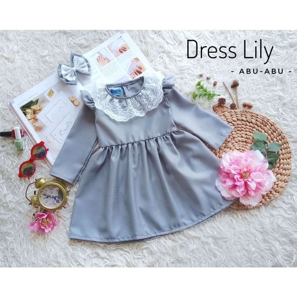 Dress Lily/Dress Anak dan Dewasa Lily
