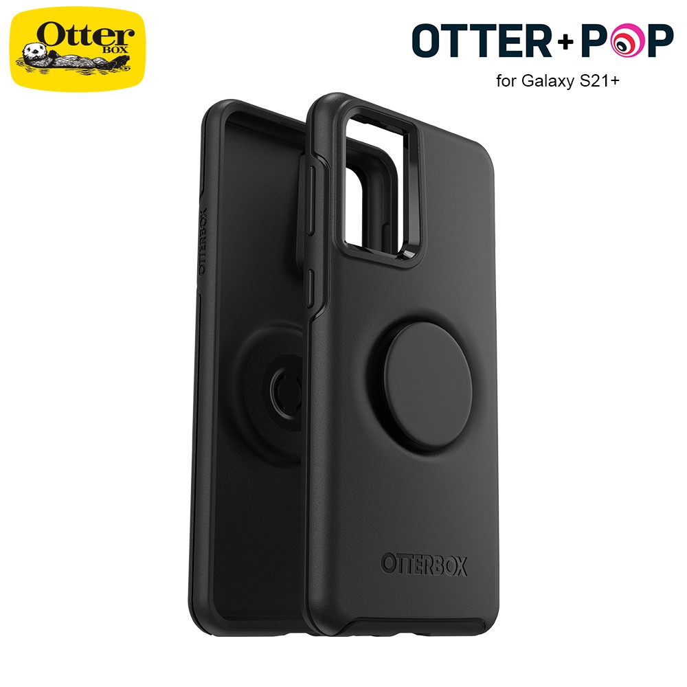 Casing Samsung Galaxy S21 Plus Otterbox Pop Symmetry Case Black Shopee Indonesia