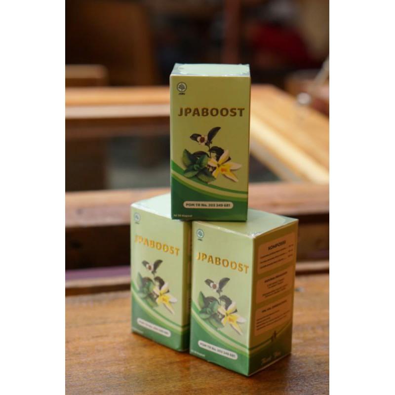 JPA boost JAMU PELANGSING BADAN (BPOM) isi 30 kapsul
