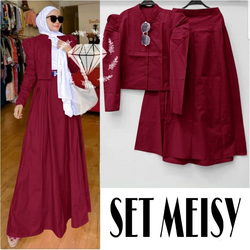 SET STELAN ROK MEISY BUSUI KATUN PARIS ADA VIDEO REAL PICT KR