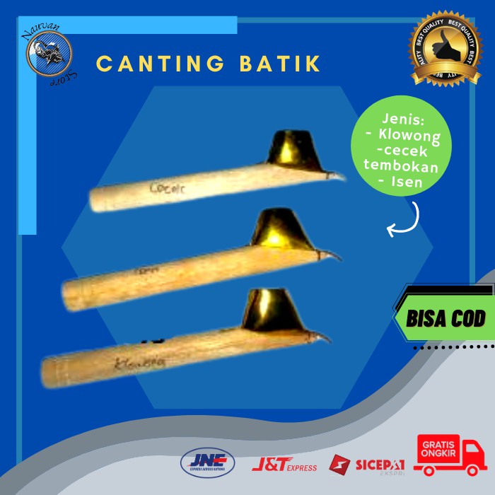 Canting Batik / Alat batik tulis / Perlengkapan batik