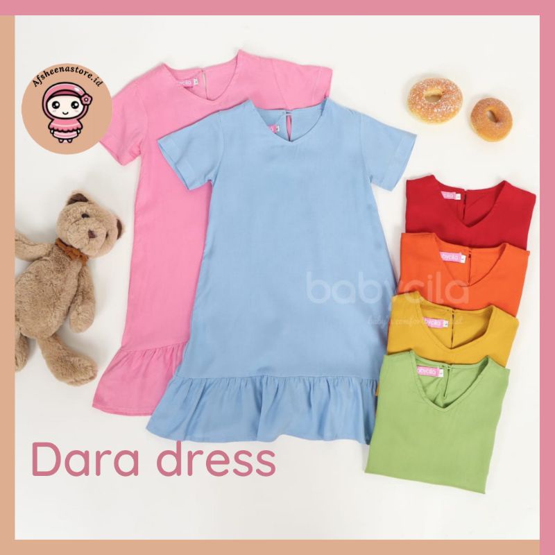 Afsheenastore Dress Anak Rayon
