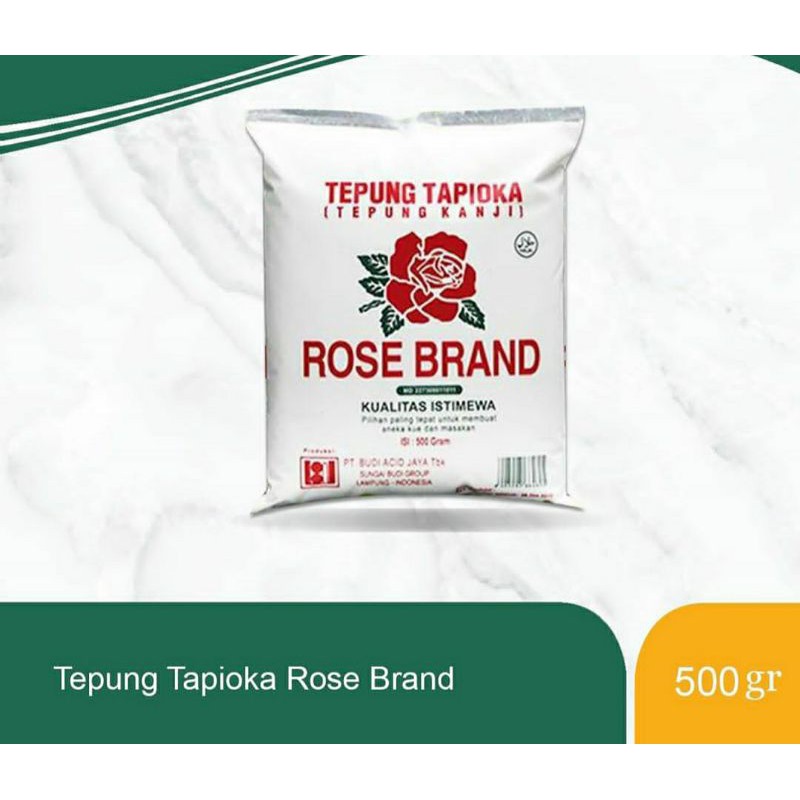 

Tepung Tapioka / Kanji Rose brand 500gr