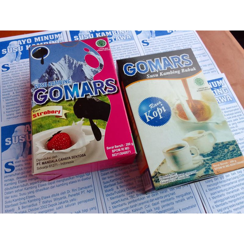 

paket hemat isi 5! campur gomars, Wahida, Bonga, Alifa