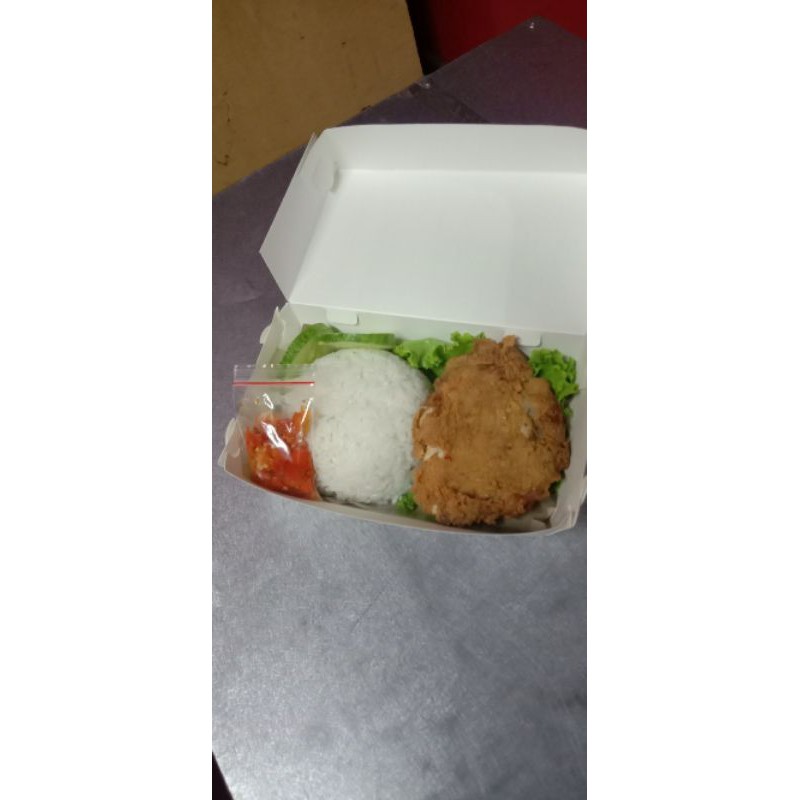 Jual Ayam Geprek Potongan Kecil Nasi Indonesia Shopee Indonesia