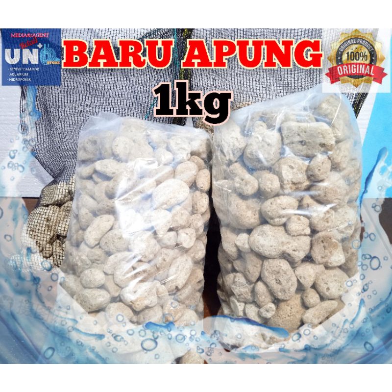 Batu Apung / Pumice Stone Repack 1kg / 500gr / 250gr murah