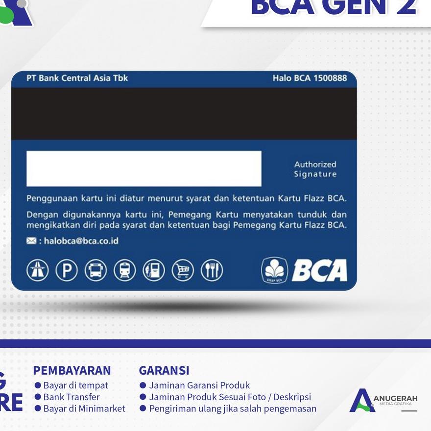 Terbaru Kartu Flazz BCA Gen 2 Logo Premium