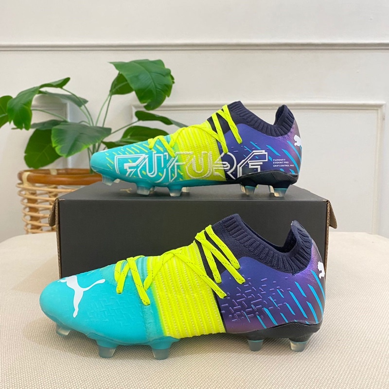 (HARGA RESELLER) SEPATU BOLA PUMA FUTURE Z TOSCA VOLT BLUE FG