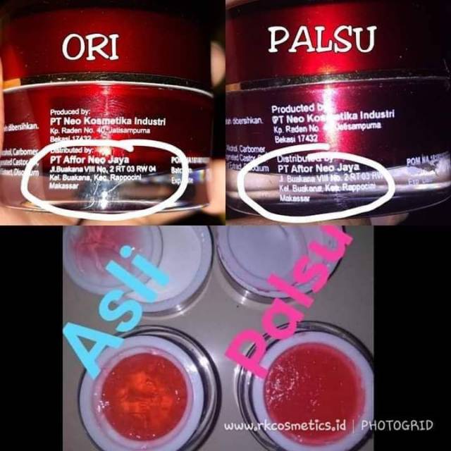 Rk Glow Red Jelly Premium Original 1000 Shopee Indonesia