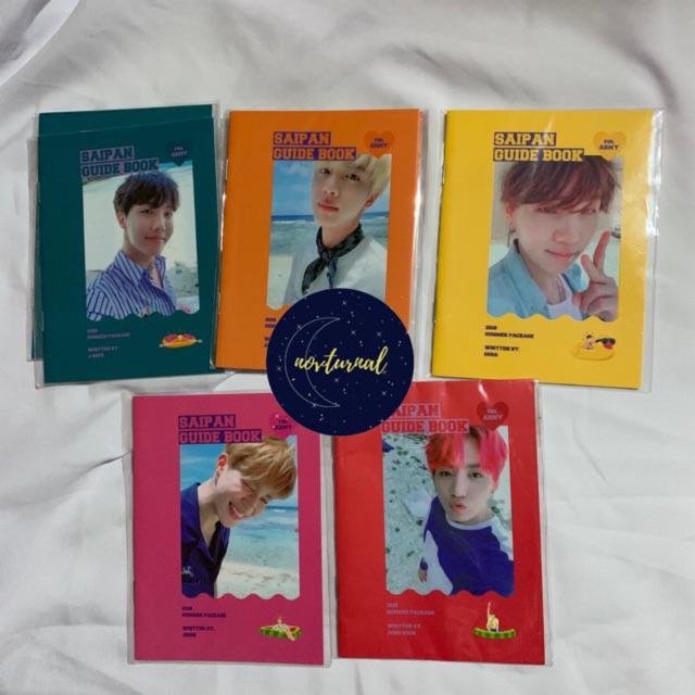 BTS - 2018 Summer Package Sumpack Guide Book Only RM Jin Jhope Suga Jimin Jungkook Taehyung V