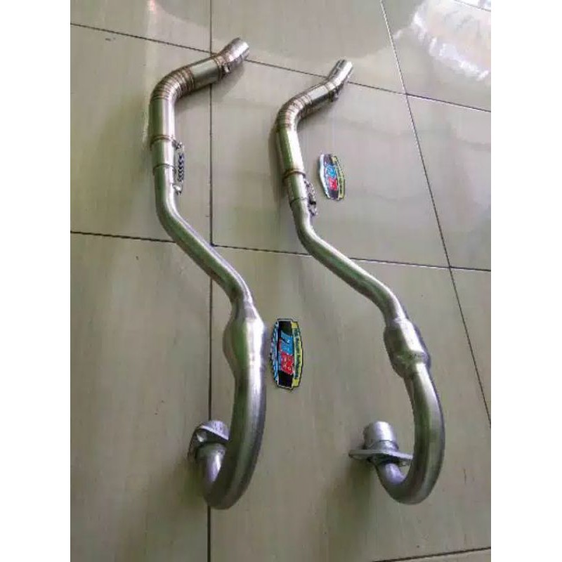 TERLARIS TERMURAH PIPA LEHER KNALPOT D50 KLX CRF