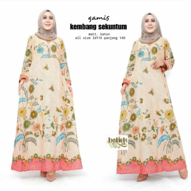 Gamis Kembang Sekuntum