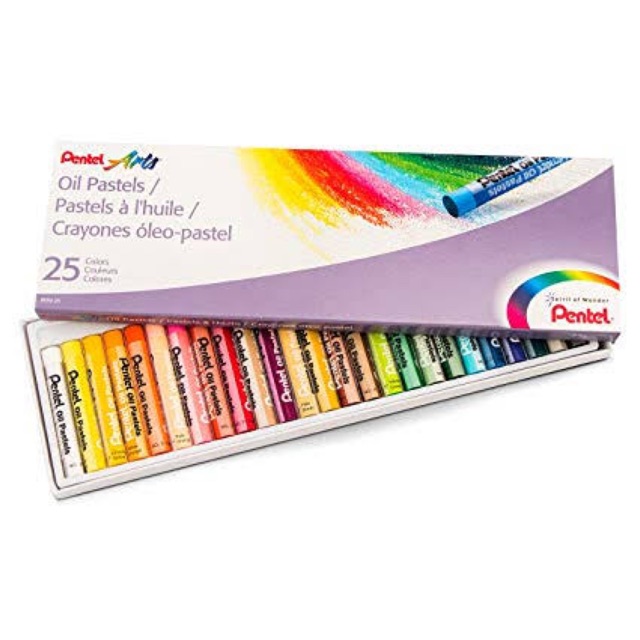 

Crayon Pentel Arts Oil Pastels 25 Warna / Colors (Crayon Minyak)