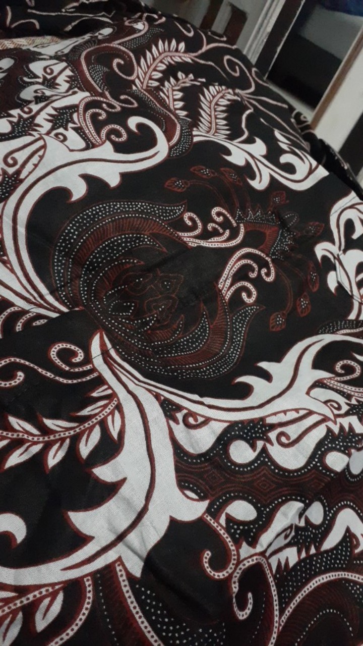 Size M L Xl Dan Xxl Bswart Batik Hrb026 Kenongo Padi Pekalongan Batik