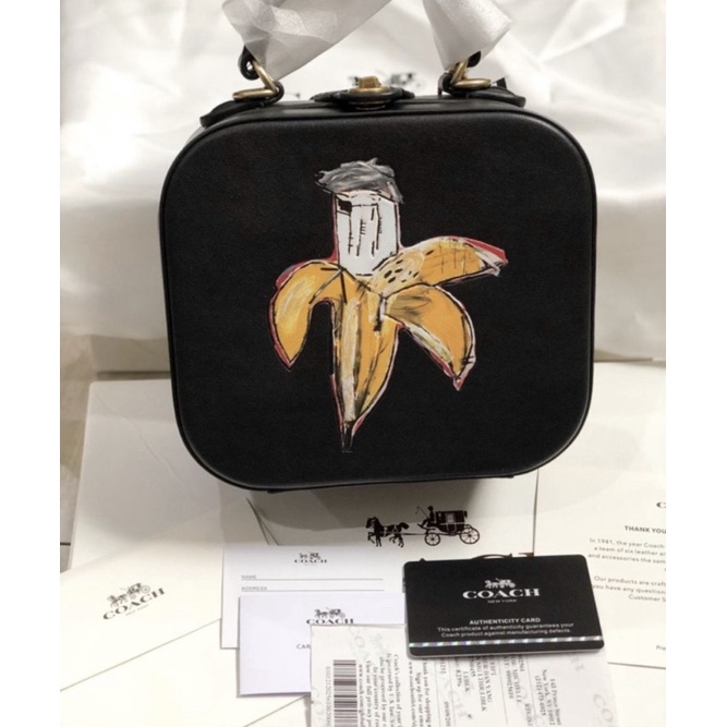 Coach X Jean-Michel Basquiat Square Bag (6899/6898)