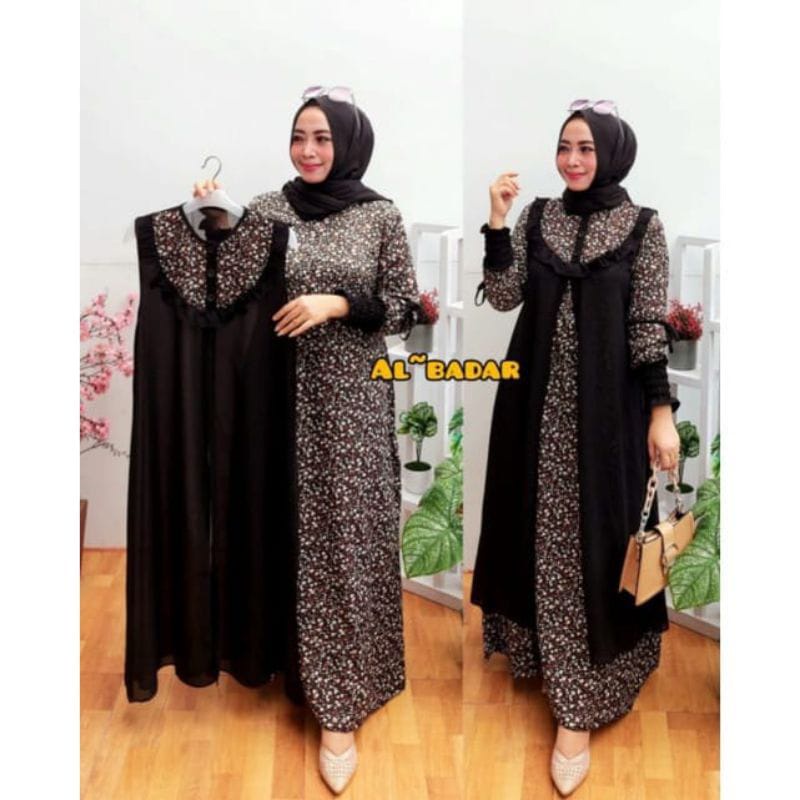[BISA COD] GAMIS OUTER MOTIF SHAKILA IMPORT MIX CERUTY BABY DOLL GAMIS SHAKILA TERBARU