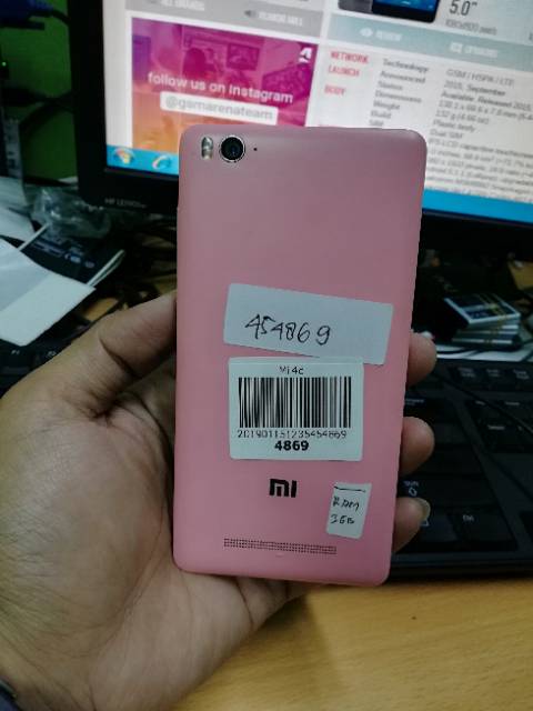 Xiaomi Mi 4c Ram 3 32gb 4g Second Shopee Indonesia