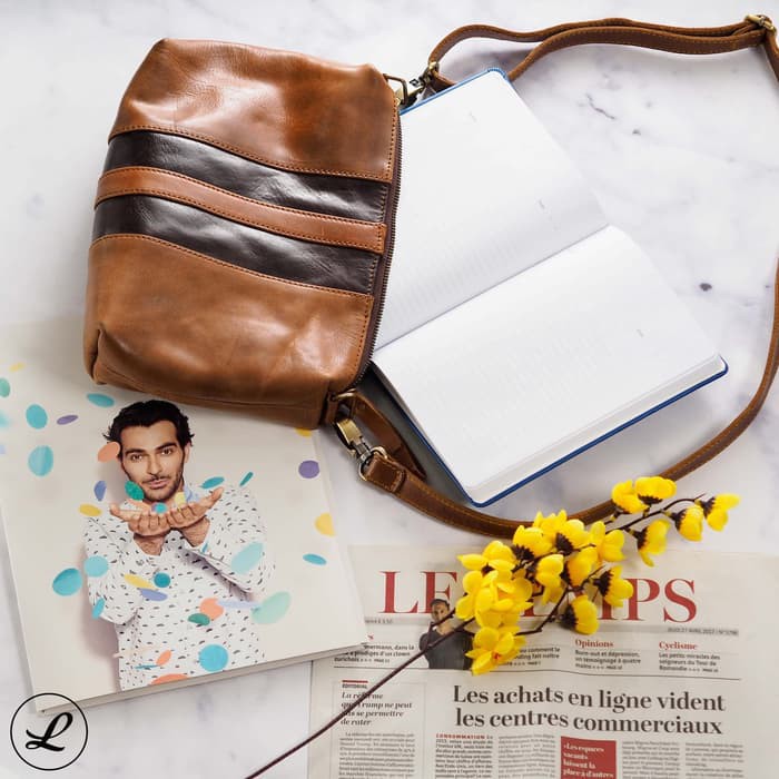 TAS SELEMPANG KULIT ASLI HAZELINE SLING BAG