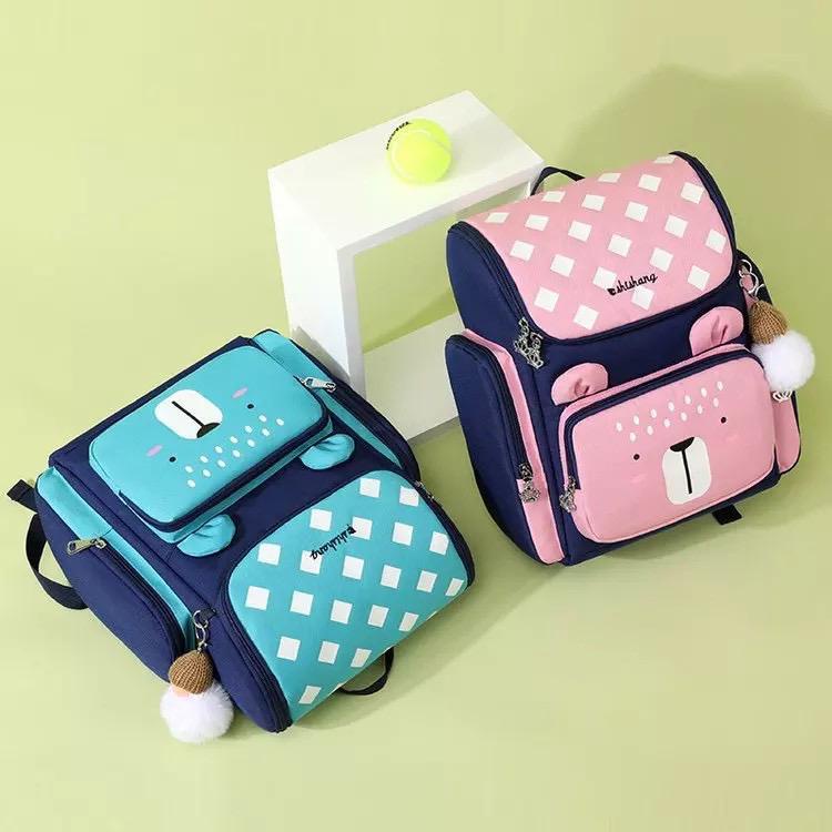 Tas Sekolah Anak Perempuan / Sd -Smp -Sma Backpack Ransel Wanita Cewek Baby Bear