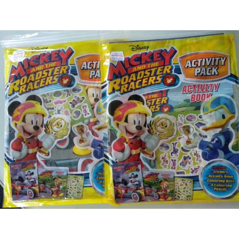 Activities Book Activity Pack Mickey and The Roadster Racer