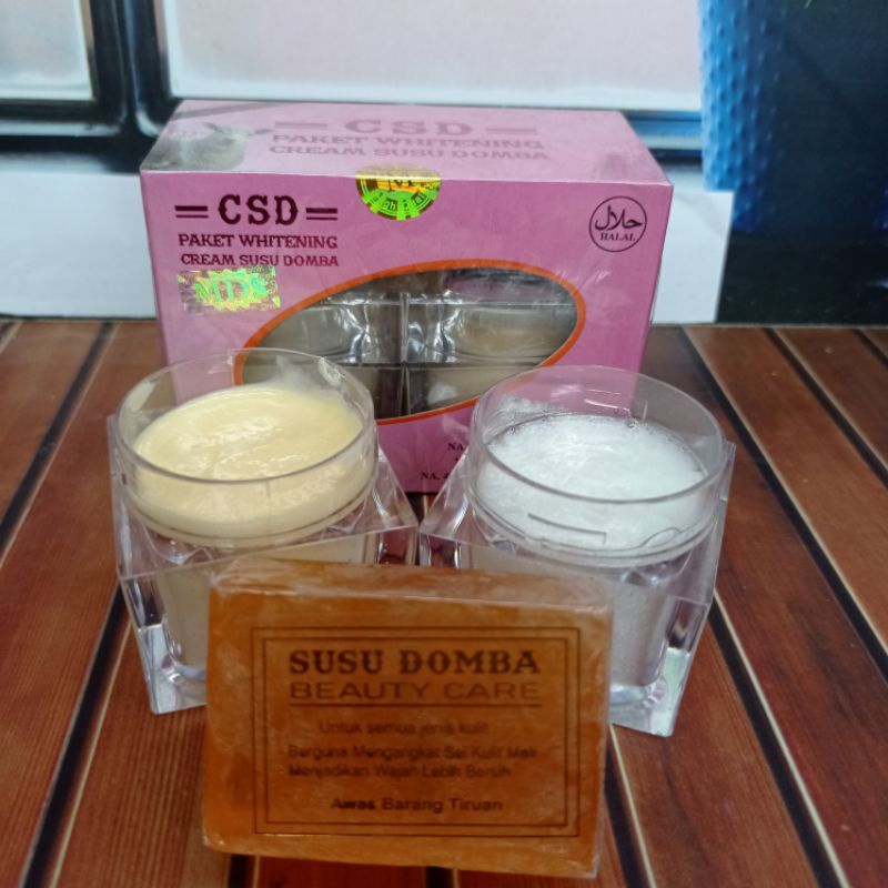 (CSD) Cream Susu Domba Holo Original MDS Silver