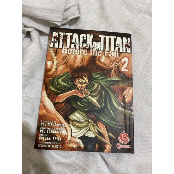 Attack on titan before the fall 2