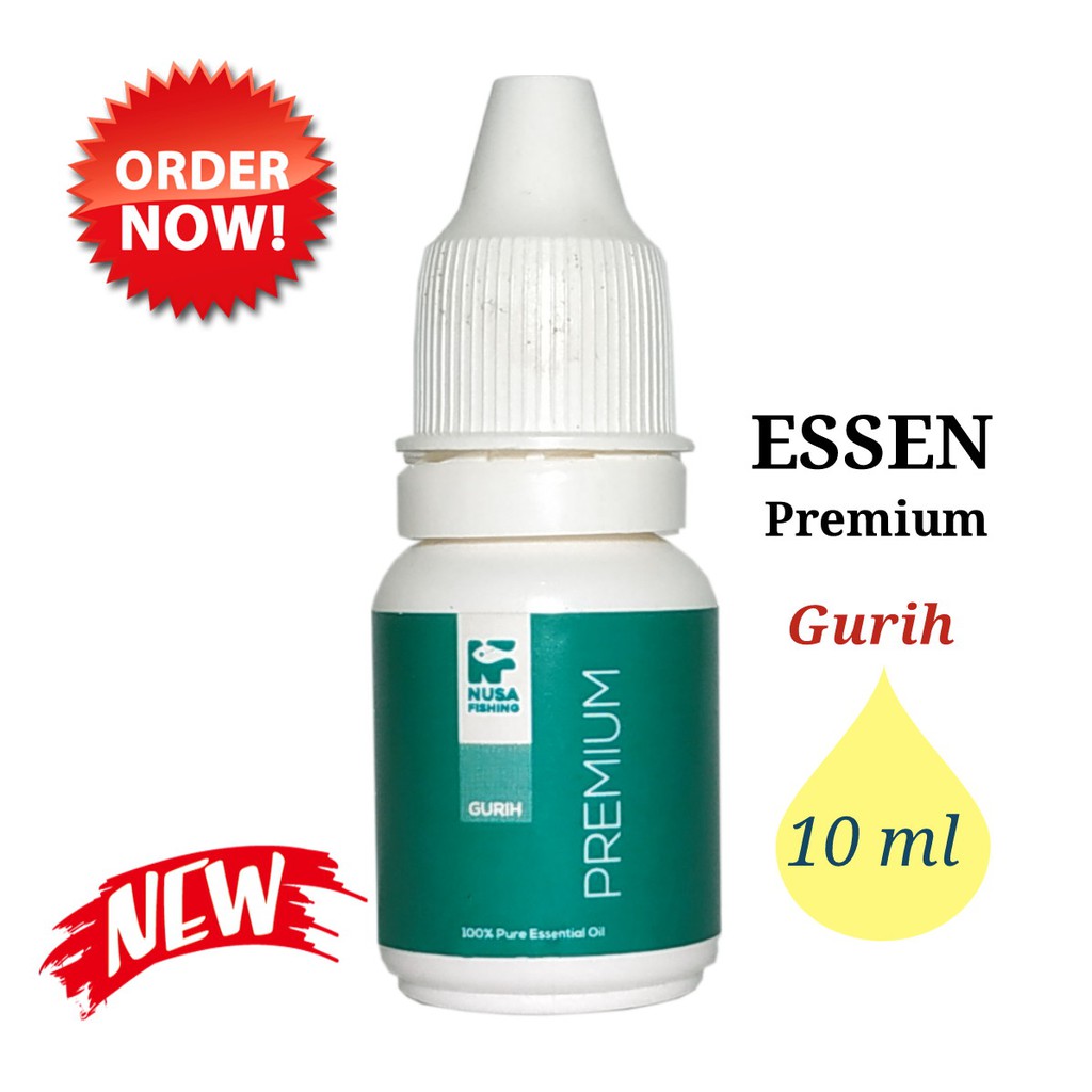 UMPAN MANCING ESSEN PREMIUM GALATAMA IKAN LELE BAWAL MAS BY NUSA FISHING AROMA GURIH 10 ML