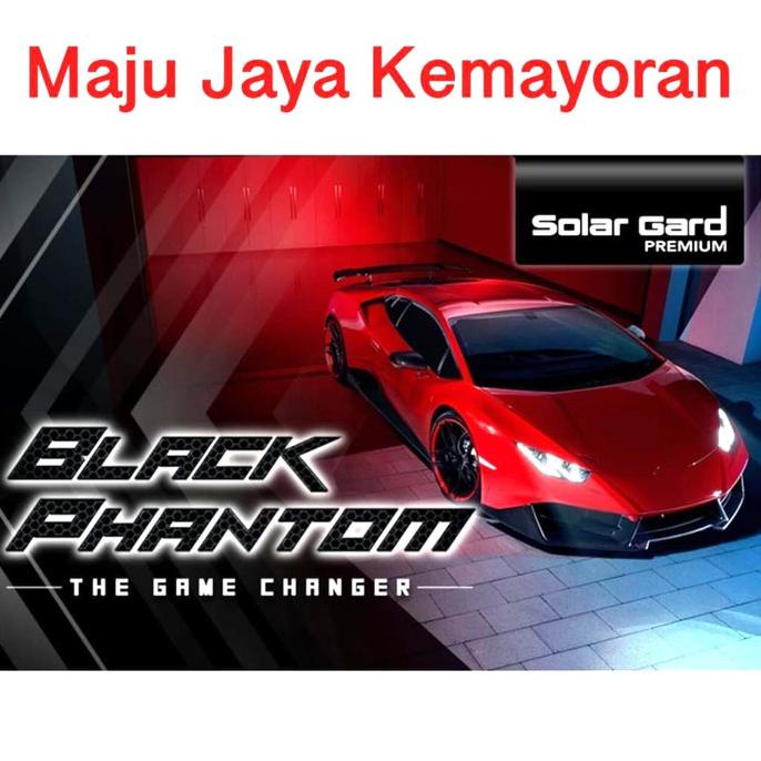Kaca Film Mobil Solargard / Solar Gard Premium Black Phantom - Reguler