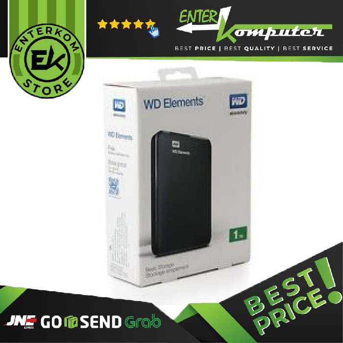 Harddisk WD Elements 2.5Inch 1TB - USB 3.0