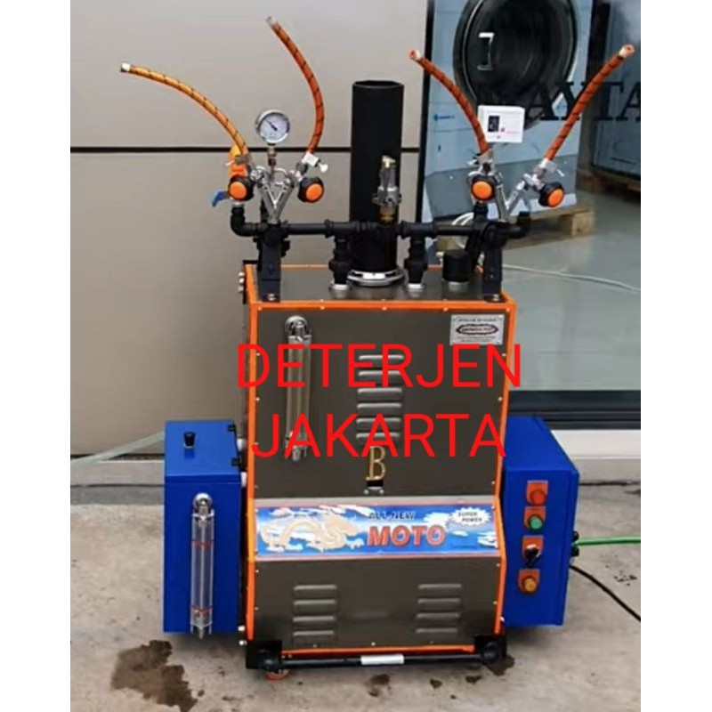 Setrika Uap/Boiler FULL OTOMATIS AIR dan API Nagamoto Murah Original