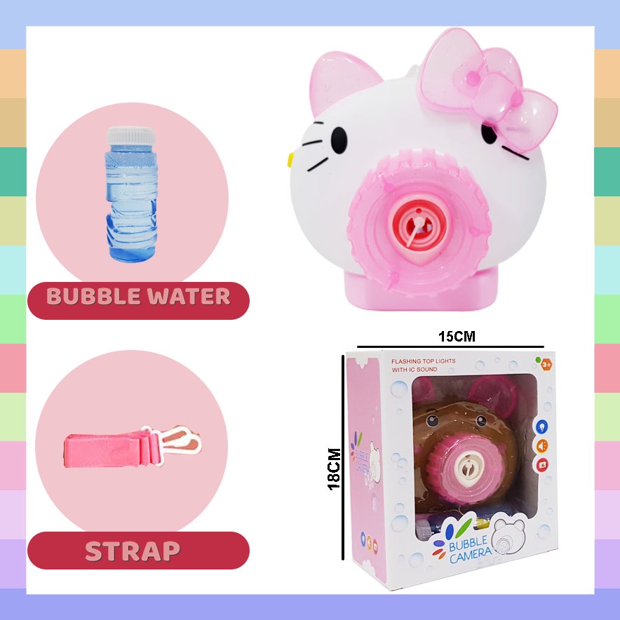 ( BISA COD )Mainan Kamera Bubble Elektik Jumbo / Bubble Jumbo/ Camera Bubble