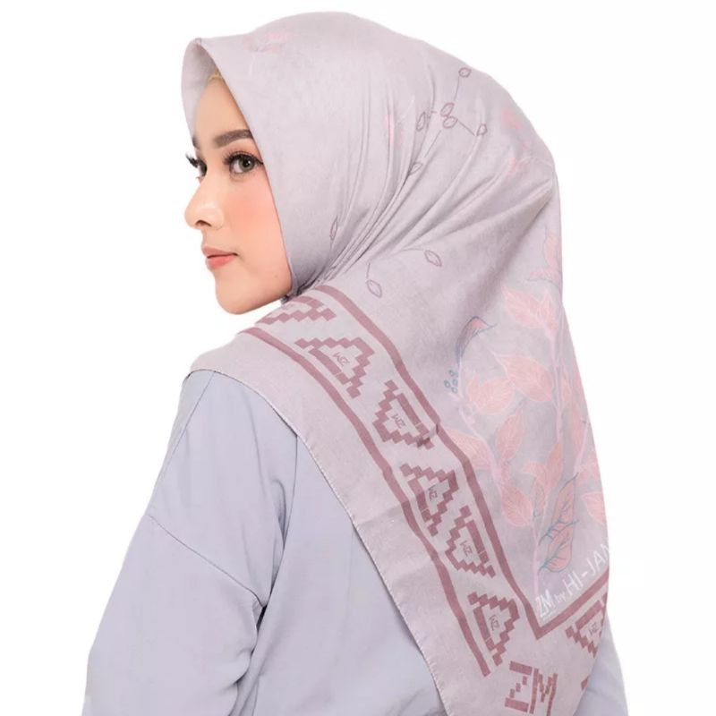 ZM Zaskia Mecca Kayu Aro Milo Hijab Segiempat