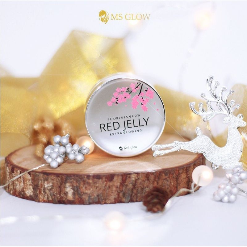 Red Jelly MS Glow, Flawless Red Jelly Original, Jelly Glow