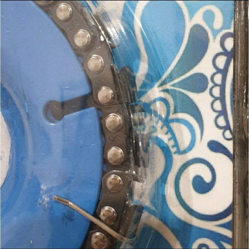 MATA POTONG KAYU RANTAI ANGLE GRINDONG CHAIN WOOD CARVING DISC 4 INCHI HIROKI MULTIFUNGSI CUTTING