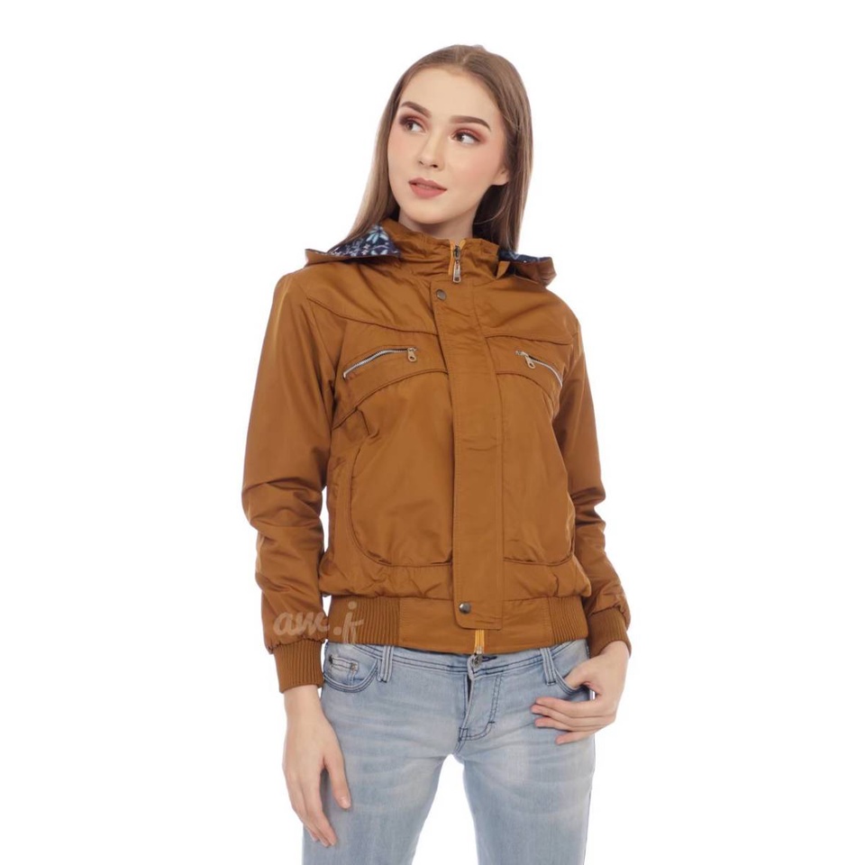 Jaket Wanita Funny - JAKETWANITA JAKETCEWEK  TERBARU JAKETMURAH-Kunyit