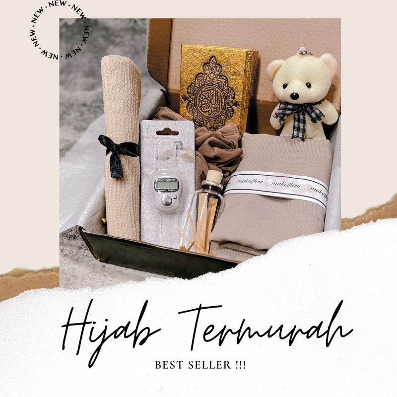 

Atriyas.ids Hampers GIFTBOX ELEGANT HIJAB BellaSquare PREMIUM TERMURAH KADO