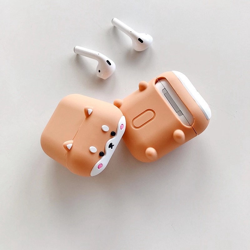 Eounthbard Case Cover Airpods 1 / 2 Generation Universal Desain Kartun Anjing Corgi Lucu