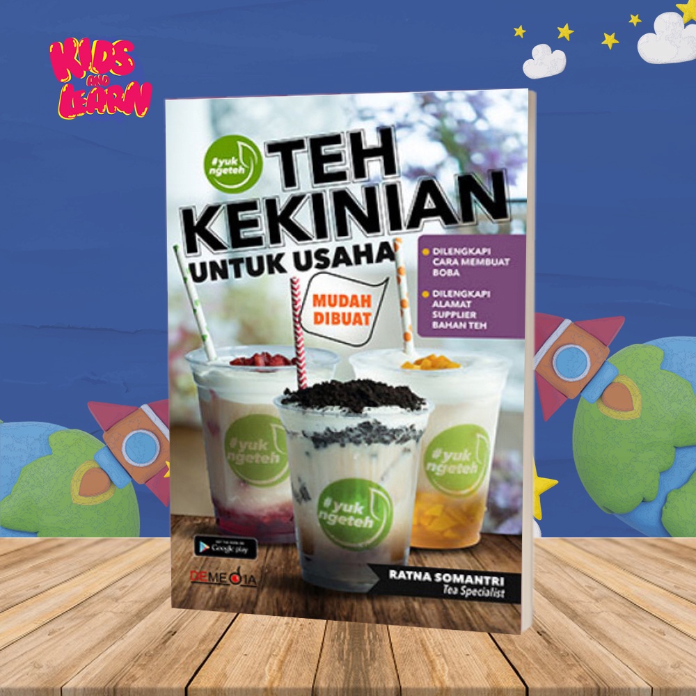 Buku Belajar Resep Masak Masakan Makan Makanan Teh Kekinian Untuk Usaha