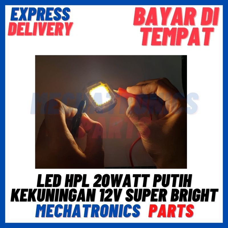 [DSP-9145] LED HPL 20WATT PUTIH KEKUNINGAN 12V SUPER BRIGHT