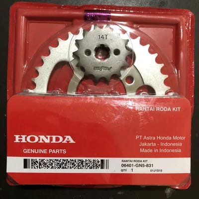 Gear set Gir Paket Rantai Roda Kit Honda Grand Legenda Astrea GN5