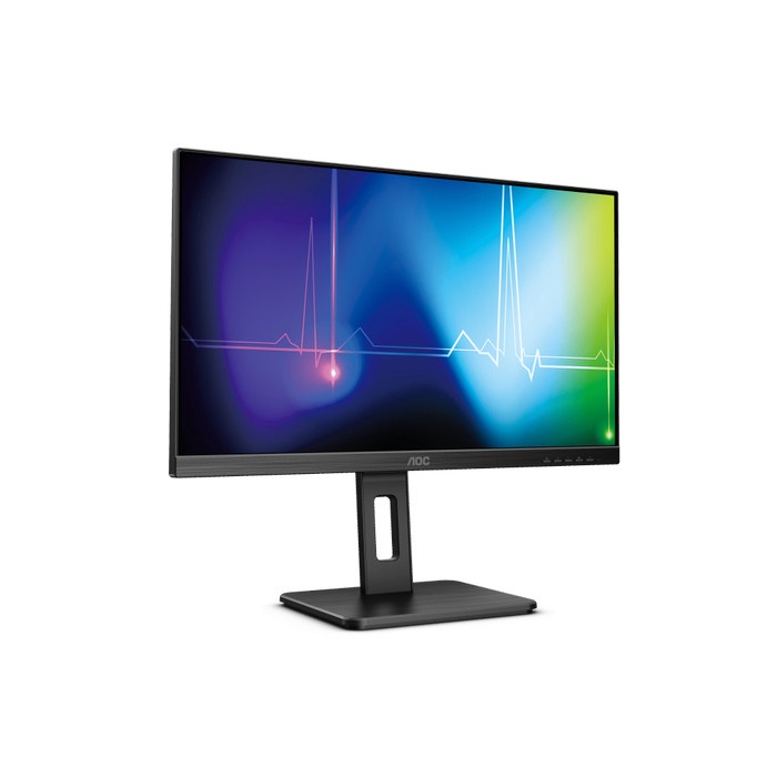 Monitor AOC Q27P2C 27&quot; IPS 1440p 75hz HDMI DP USB-C Speaker Ergo Vesa