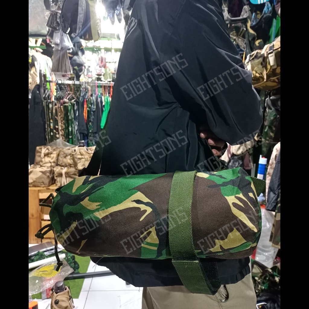 ASLI JATAH TAS SELEMPANG TANGGUNG LORENG TNI - 100 % ORIGINAL JATAH PEMBAGIAN
