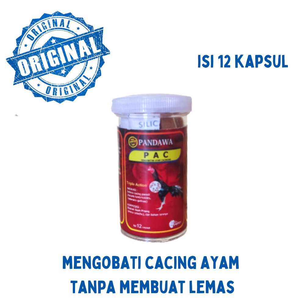 PANDAWA PAC BOTOL 12 Kapsul mengobati cacingan