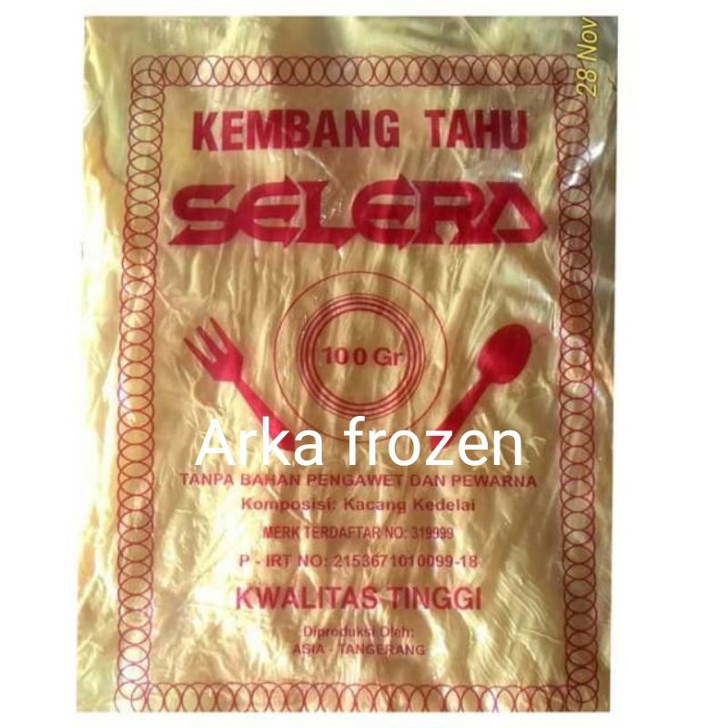 

Kembang Tahu Selera Cap Sendok Garpu 100gr