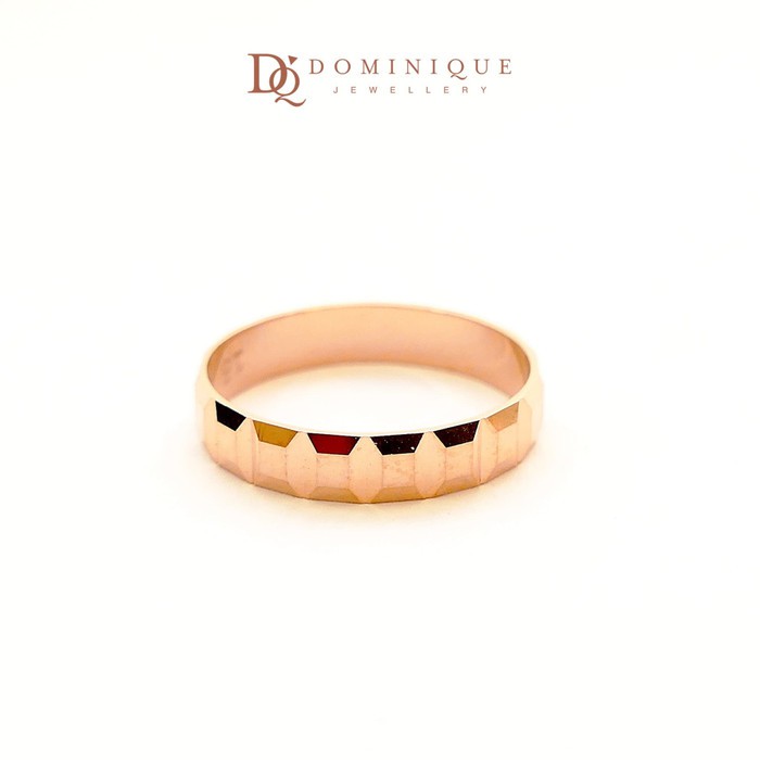 

Dominique Jewellery -Cincin Wedding Citra Gold 75% DQ 011