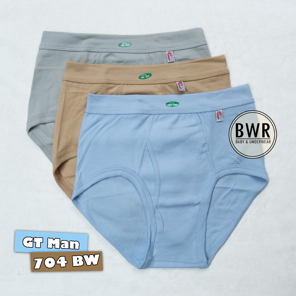 Celana Dalam Briefs GT MAN 704B 704BW JUMBO CD Pria | Celana Dalam Pria | - Bwr